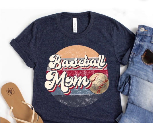 Retro Baseball Mom!