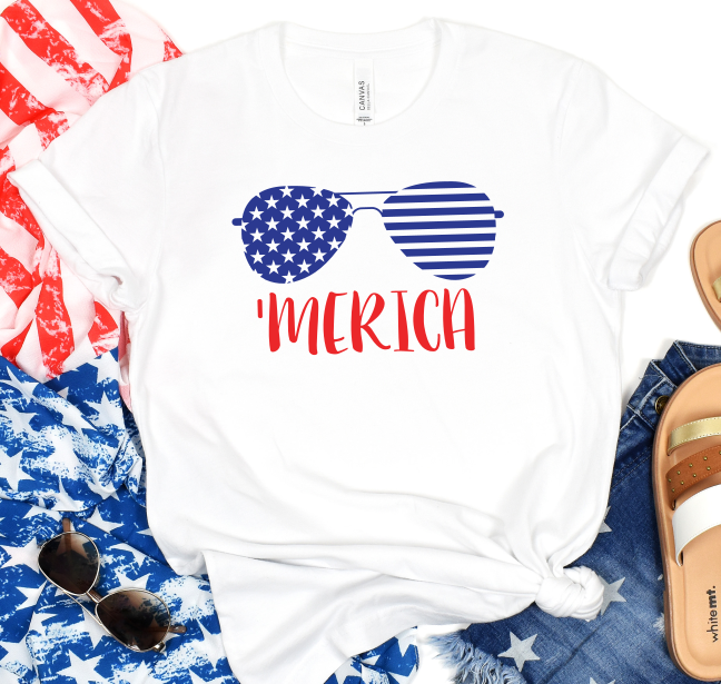 Fourth of July, God Bless America, 4th of July Shirt, Fourth of July Shirt, Merica Shirt, Patriotic Shirt, 4th of July Graphic Shirt